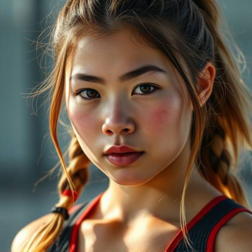 Team member Chloe Kim
